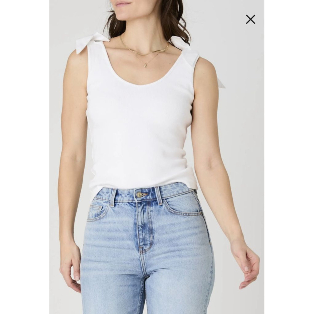 Women's French Connection Ribbed Tank Top XL *4 Pack Bundle